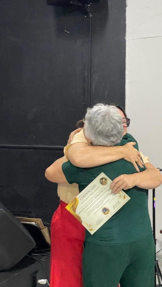 Confraternização entre filiados e líderes da CMEBE